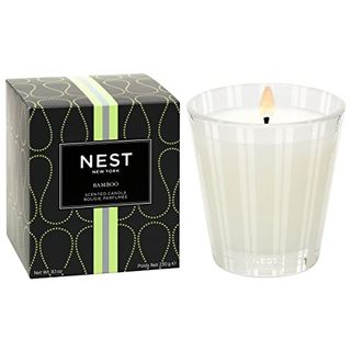 Nest New York Scented Classic Candle, Bamboo - 8.1 Oz - Up to 60-Hour Burn Time - Reusable Glass Vessel