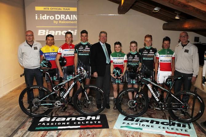 The I.Idro Drain-Bianchi Mountain Bike Team