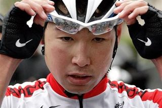 Fumiyuki Beppu (Discovery Channel) is the only Japanese rider in Romandie