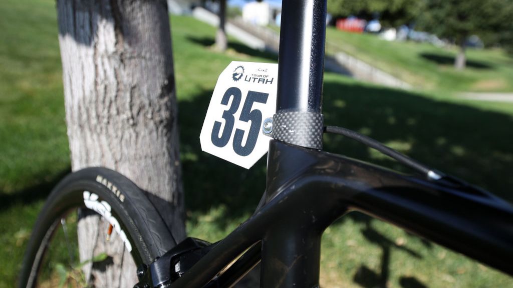 Berk Composites provide the team with custom De Rosa specific race number holders