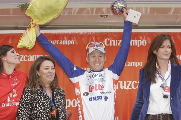 Sprint classification winner Jan Bakelandts (Omega Pharma - Lotto).