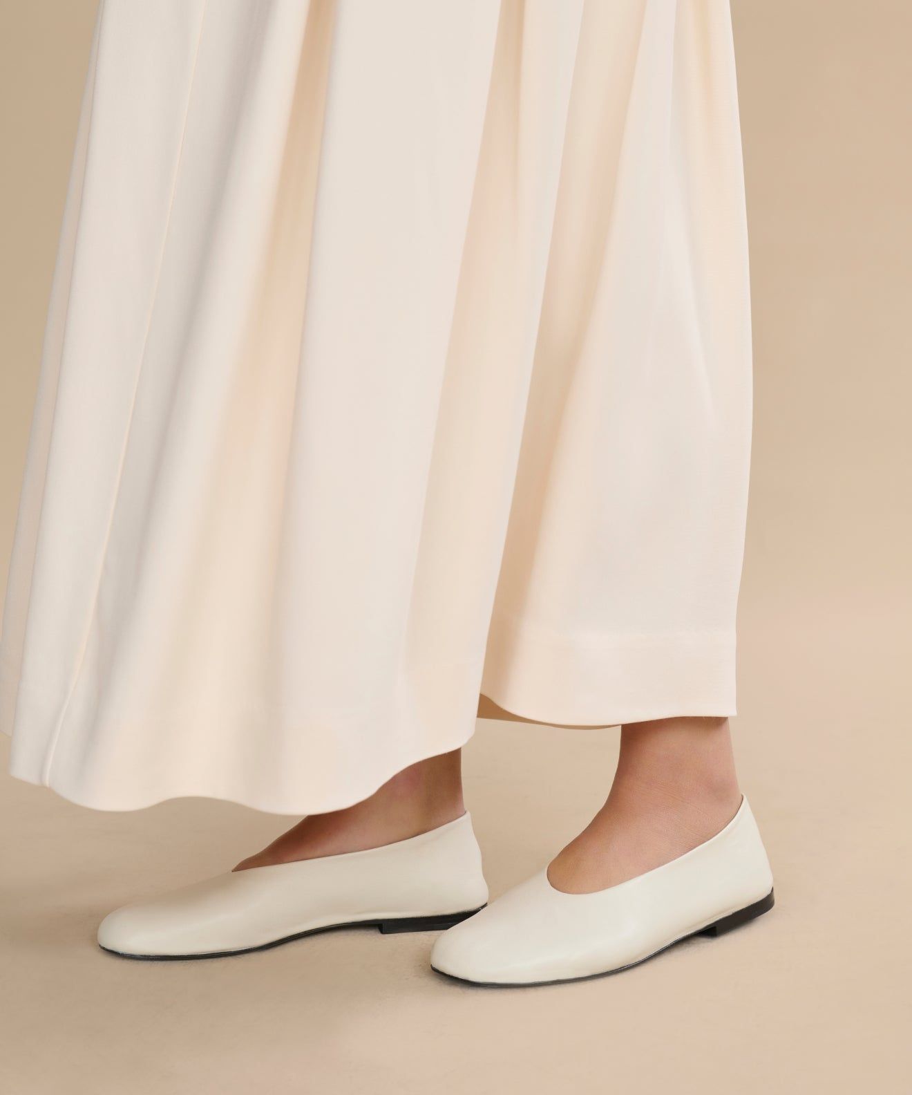 Leather Elodie Flat