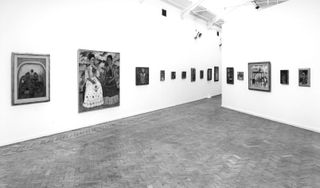 Installation view of Frida Kahlo, 1982 at Whitechapel Gallery London