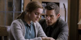 Emma Watson and Ethan Hawke in Regression