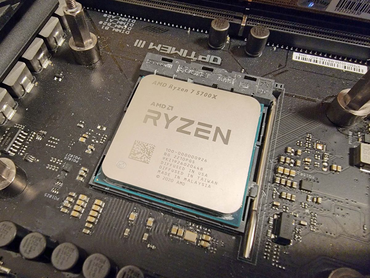AMD Ryzen 7 5700X Gaming Benchmarks - AMD Ryzen 7 5700X Review: A