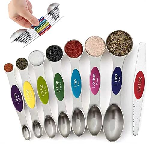 Magnetic Measuring Spoons Set