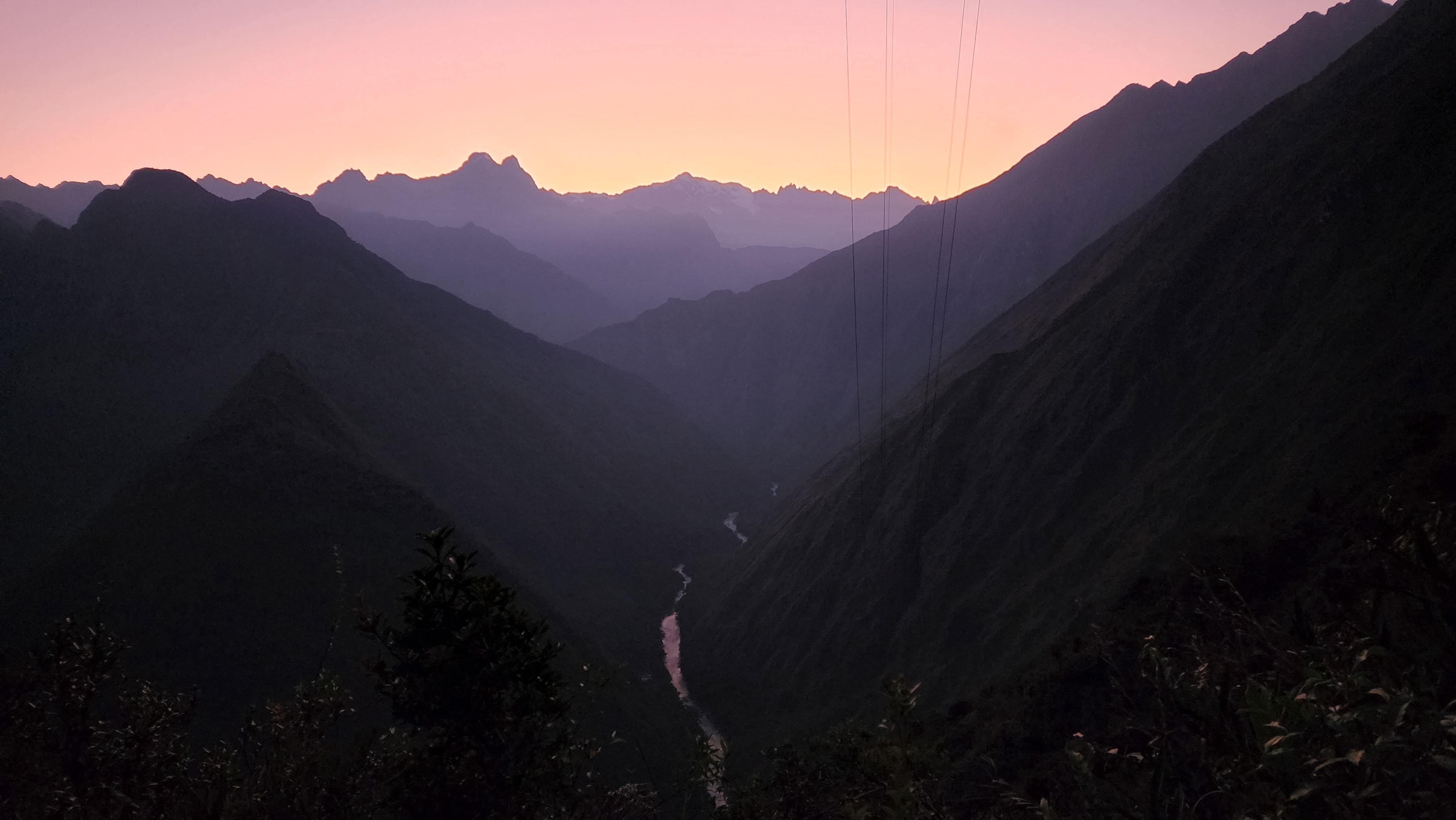 View from the Inca Trail