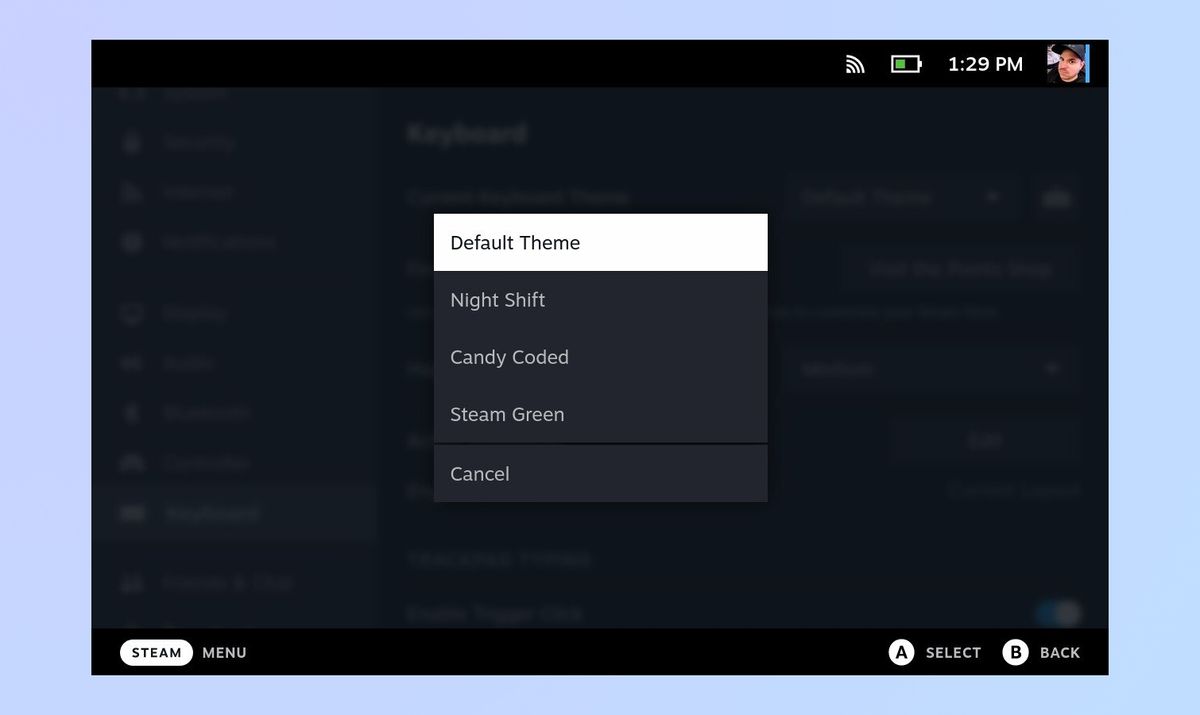 How To Change The Keyboard Theme On Steam Deck | Tom's Guide