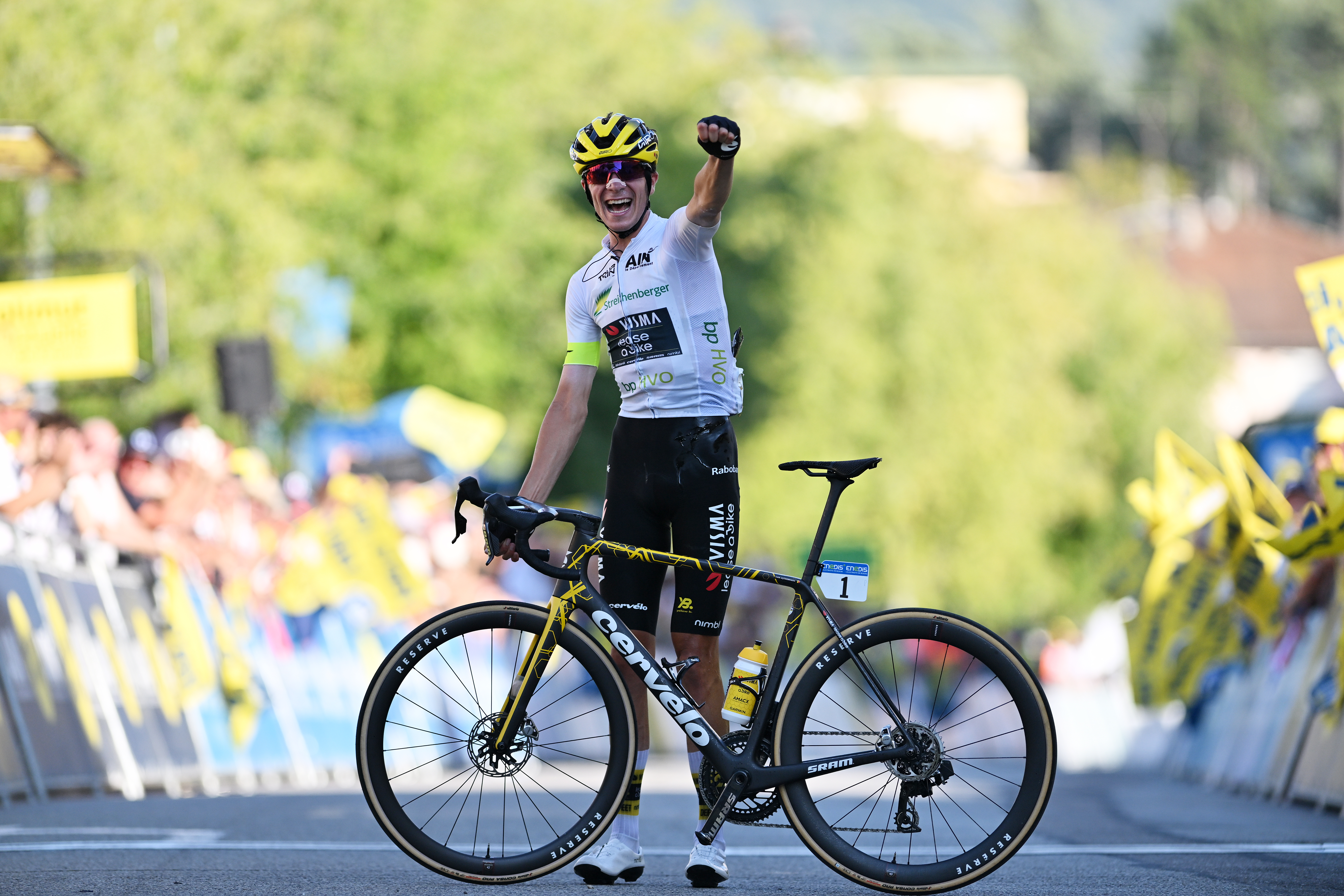  Cian Uijtdebroeks at the Tour de l&#039;Ain in 2025