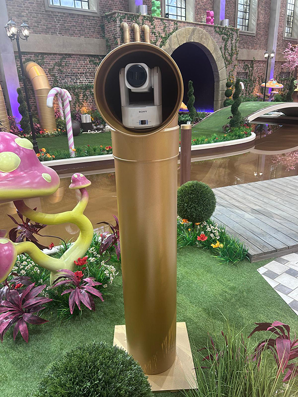 Sony camera on set of Netflix&amp;rsquo;s Wonka&amp;rsquo;s The Golden Ticket
