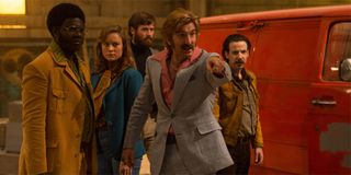 Sharlto Copley Brie Larson Armie Hammer in Free Fire