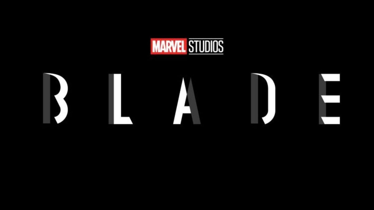 The official logo for Marvel&#039;s Blade movie