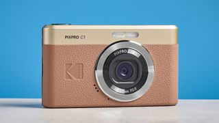A brown Kodak PIXPRO C1