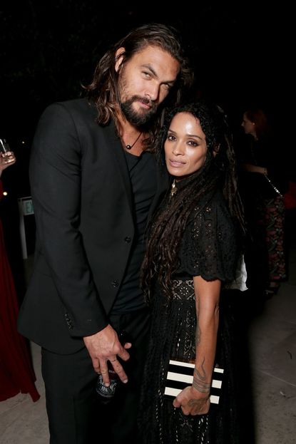 Jason Momoa (Khal Drogo) and Lisa Bonet