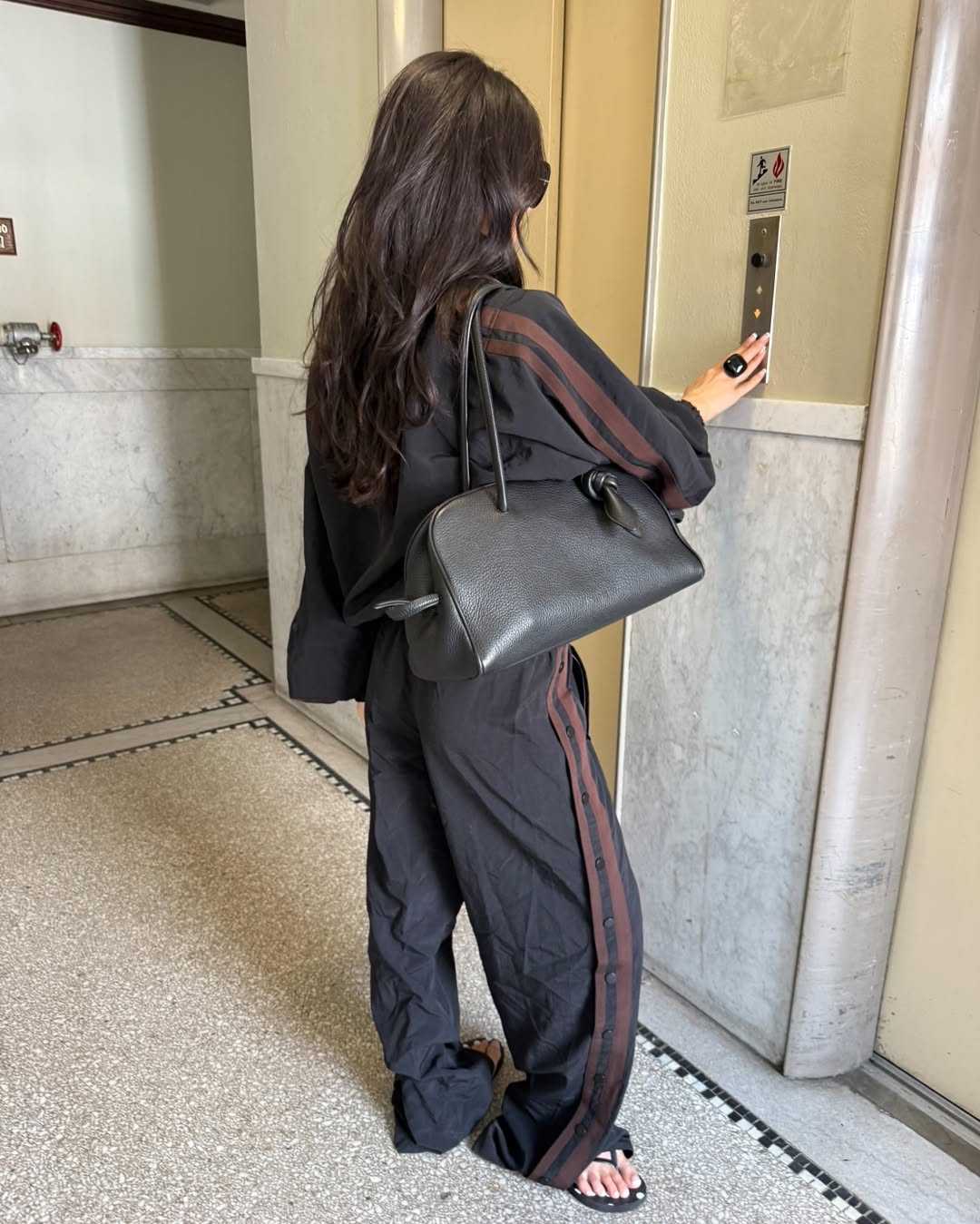 Ro Brahman wearing the Jacquemus Le Turismo Bag