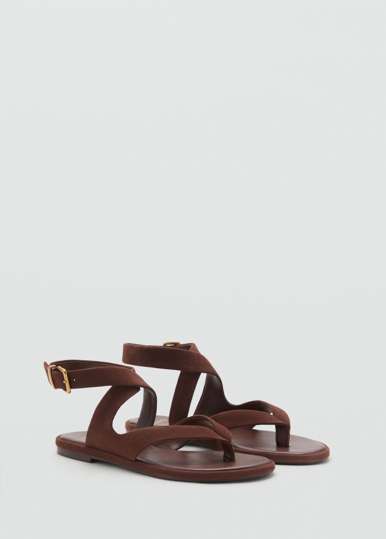 Suede Straps Sandals - Women | Mango Usa