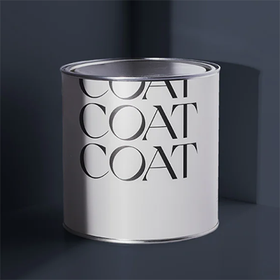 COAT dark blue paint
