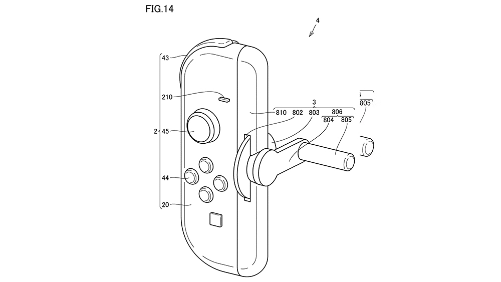 Nintendo Joy-Con 2 hand crank patent