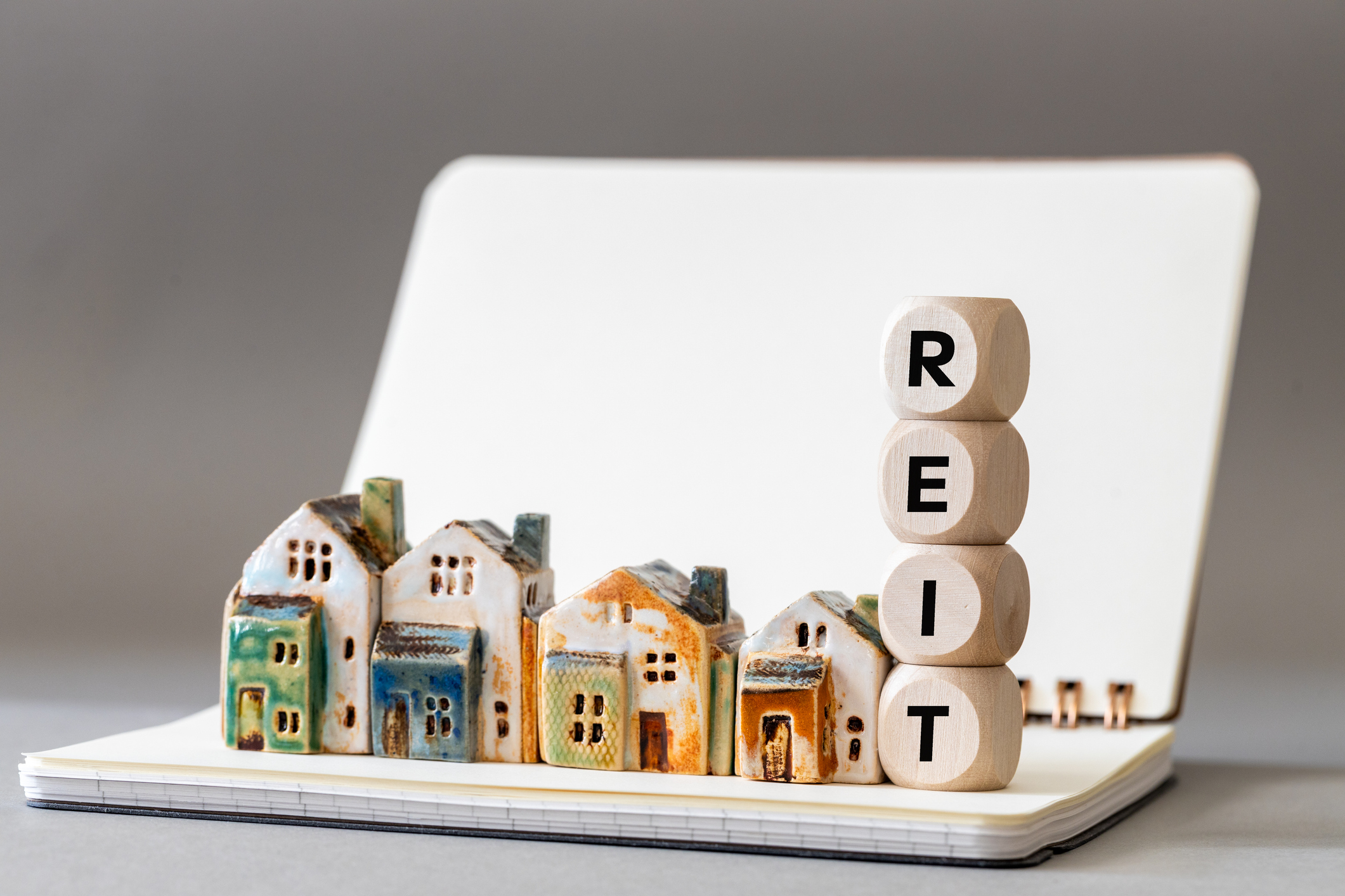 REITs symbol. Real Estate Investment Trust