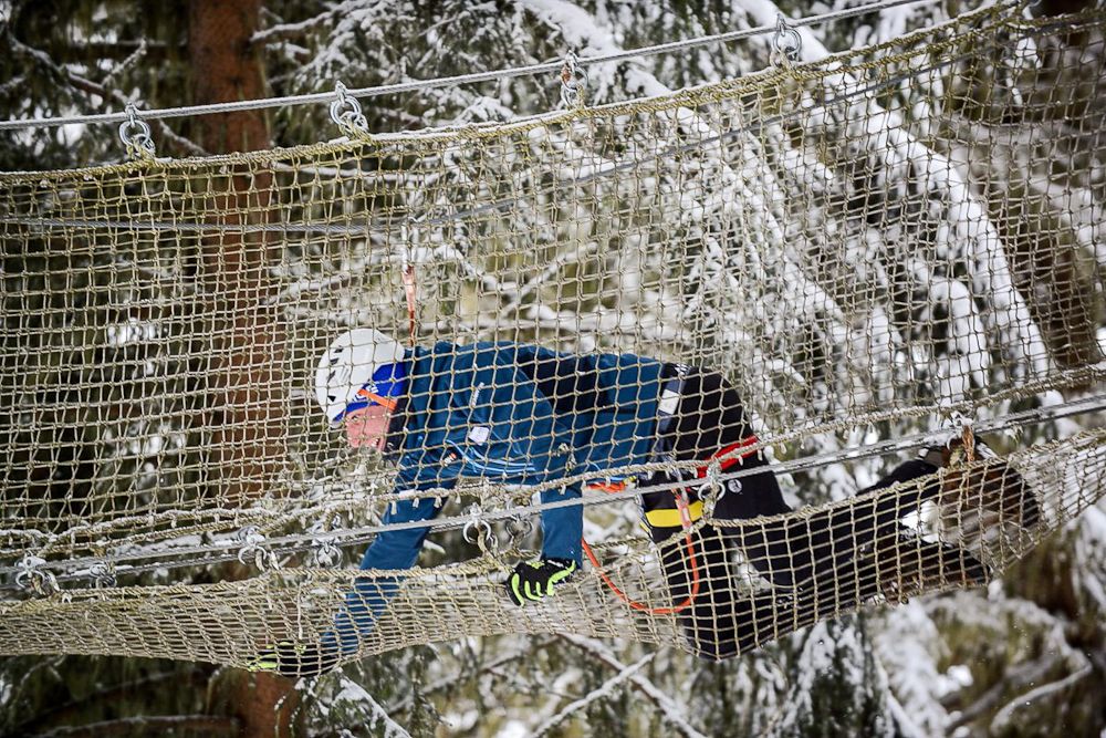 Nothing but net for this Groupama-FDJ rider