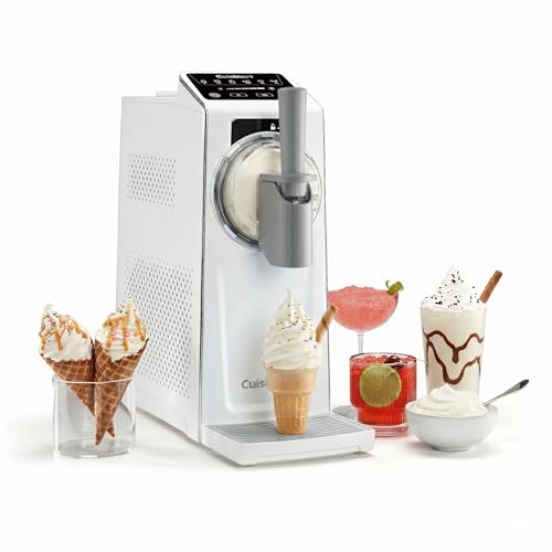 Cuisinart Frost Fusion&amp;reg; Makes Fast Frozen Drinks &amp;amp; Soft Serve Ice Cream With 6 Modes. No Ice Needed, Ready in 30 Mins, Self&amp;#8209;rinsing, Built to Last With a 3&amp;#8209;year Warranty.