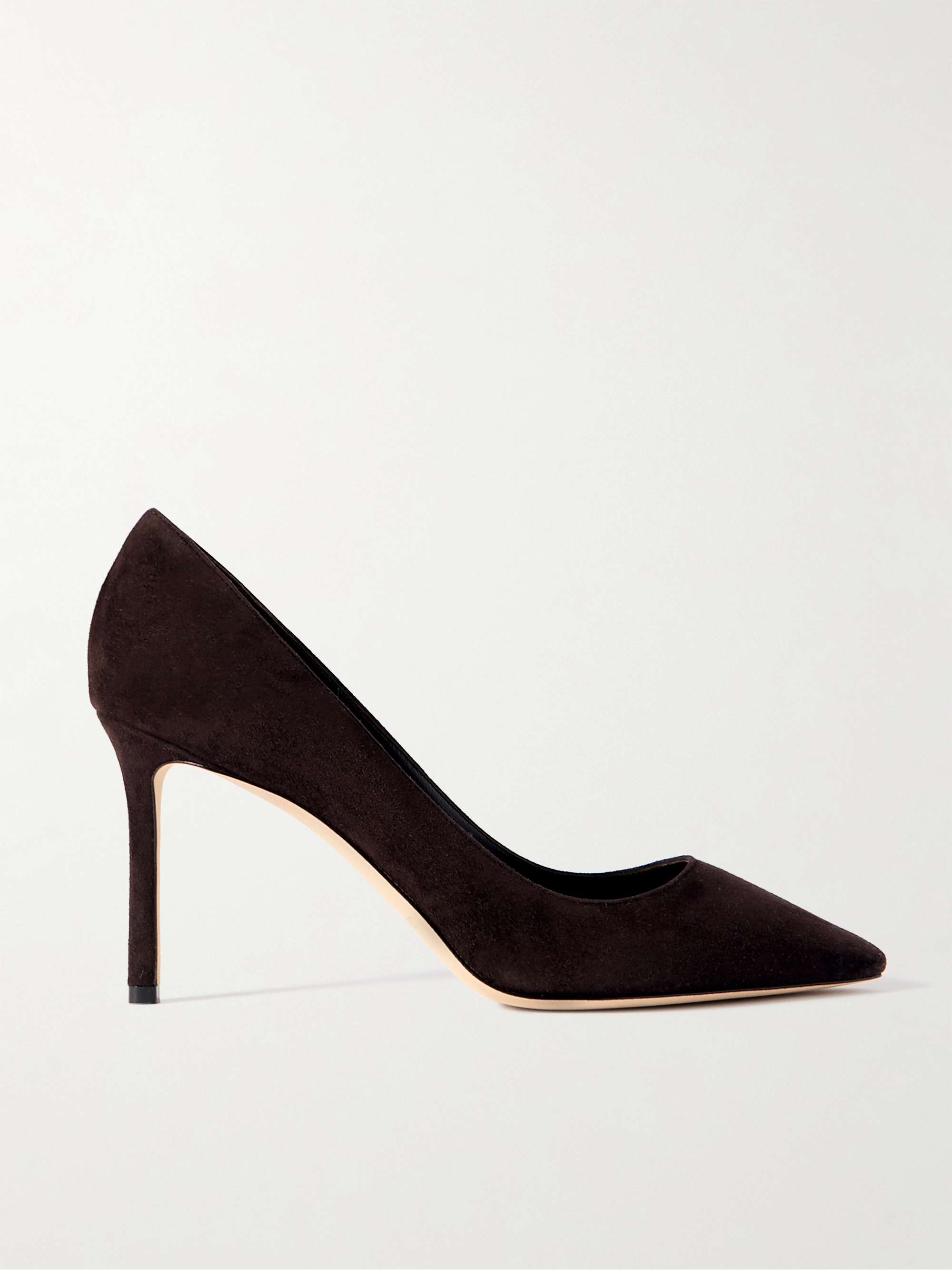 Romy 85 Suede Pumps