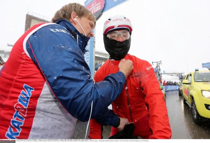 Vladimir Gusev (Katusha) all wrapped up