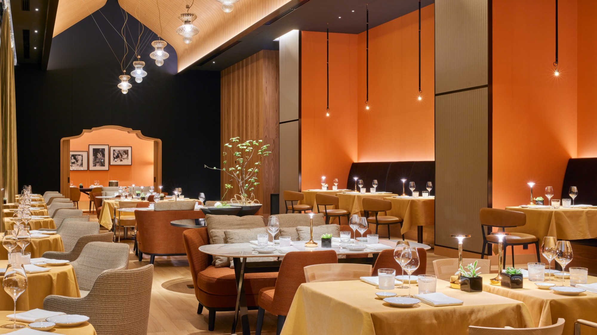 The Bulgari Hotel interior restaurant Niko Romito
