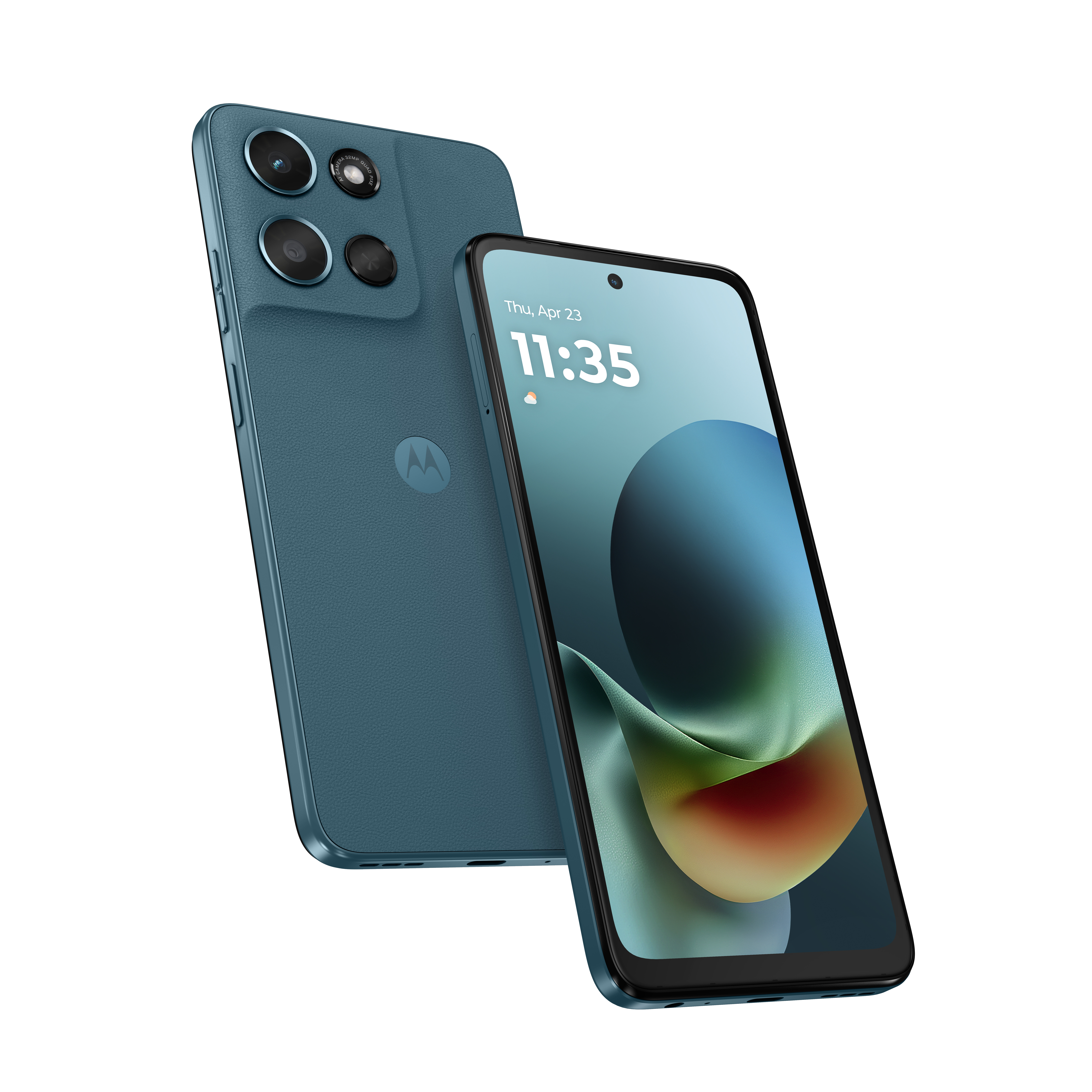 Moto G Play 2026 render front and back