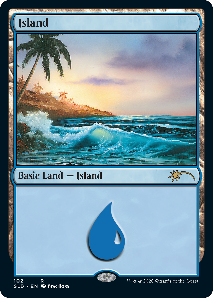 Magic: The Gathering Bob Ross cards