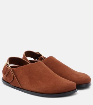 Louis Suede Slingback Flats