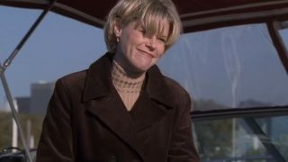 Julie Bowen smiling in ER