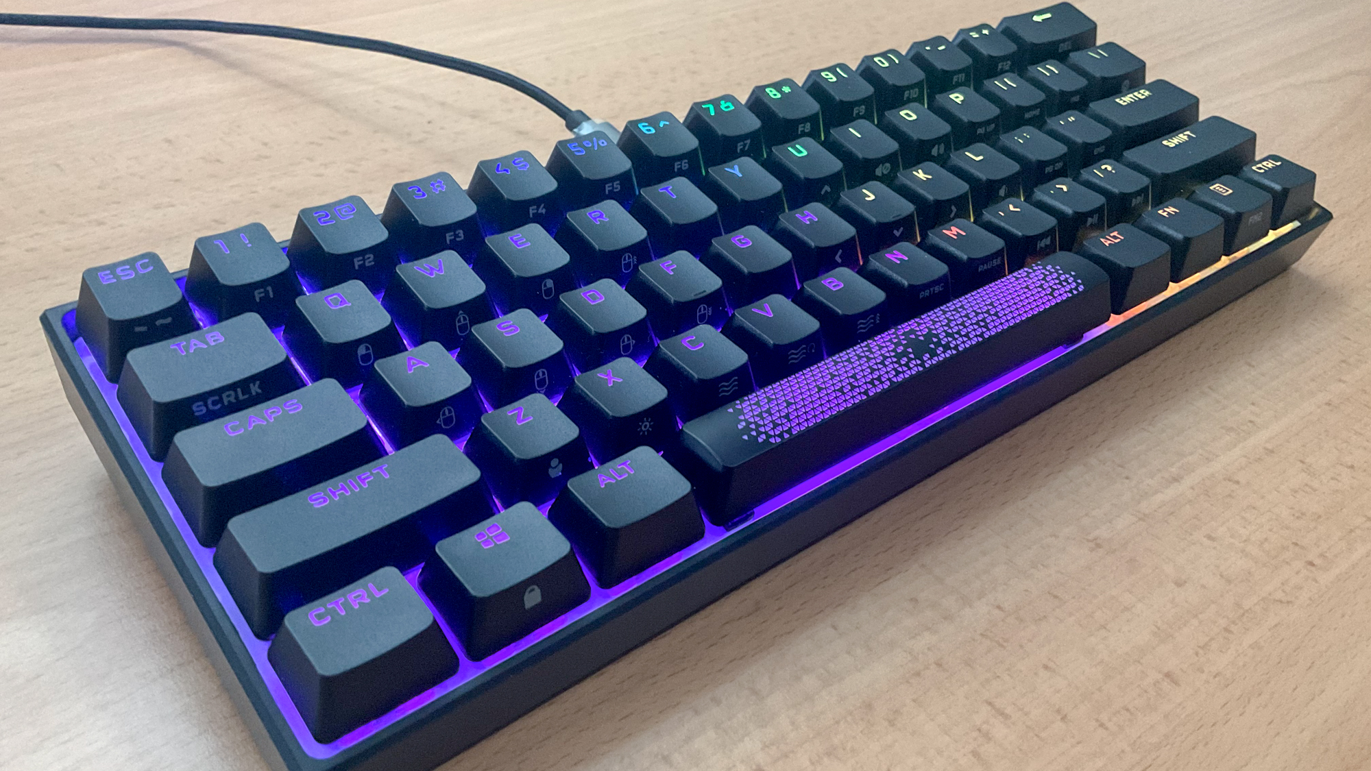 Corsair K65 RGB Mini keyboard review | Laptop Mag