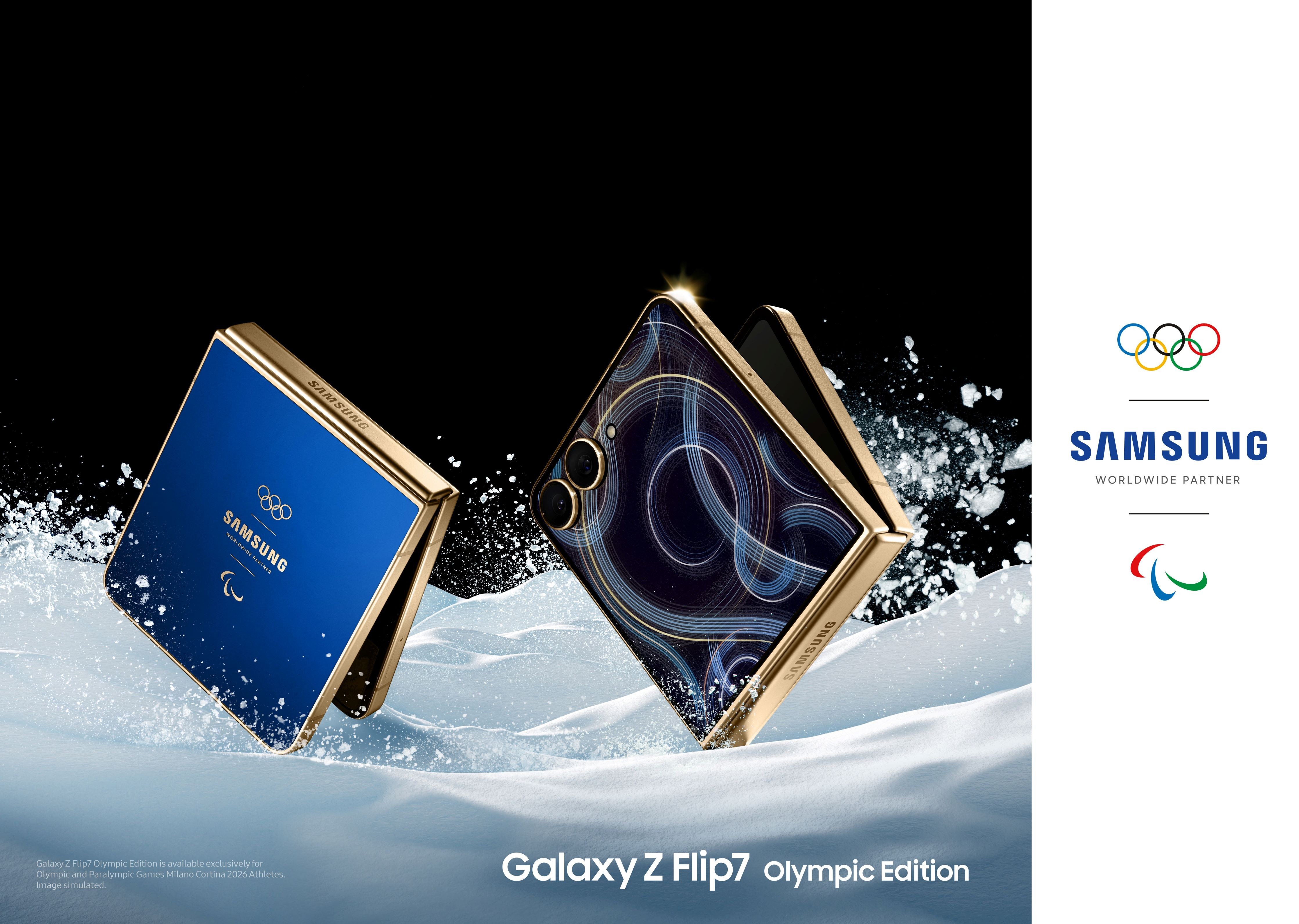 Samsung Z Flip7 Olympic Edition
