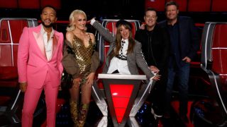 The Hilarious Reason John Legend Left the Voice Coach Group Chat