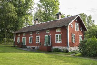 Exterior of Swedish country home