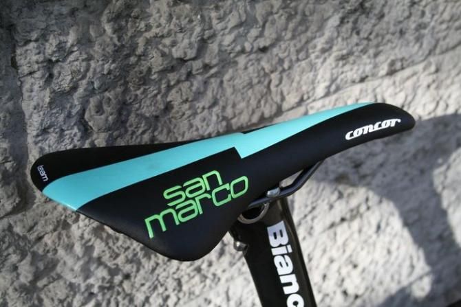 Kelderman uses a San Marco Concor Team saddle