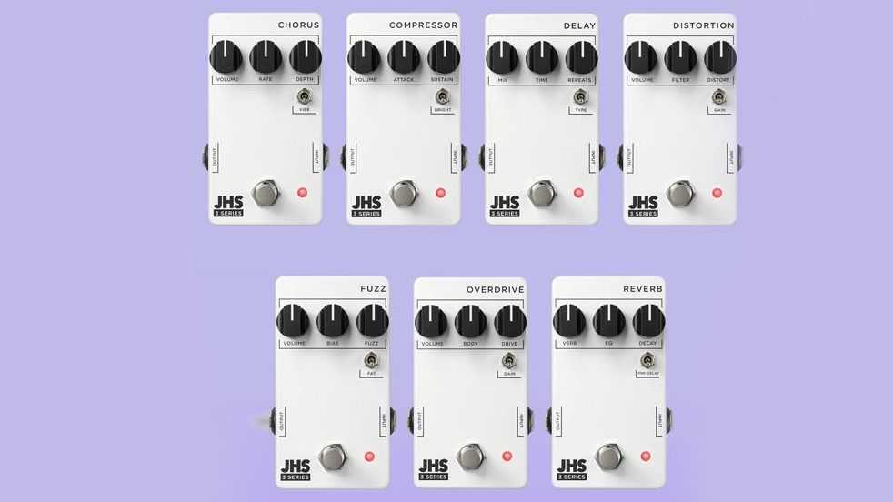 JHS Pedals' Series 3 are the best quality effects you'll get for 