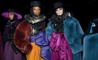 Vibrant outfits by Marc Jacobs