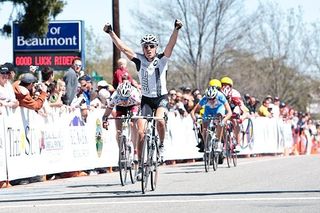 Jeff Louder (BMC) won the first stage at Redlands