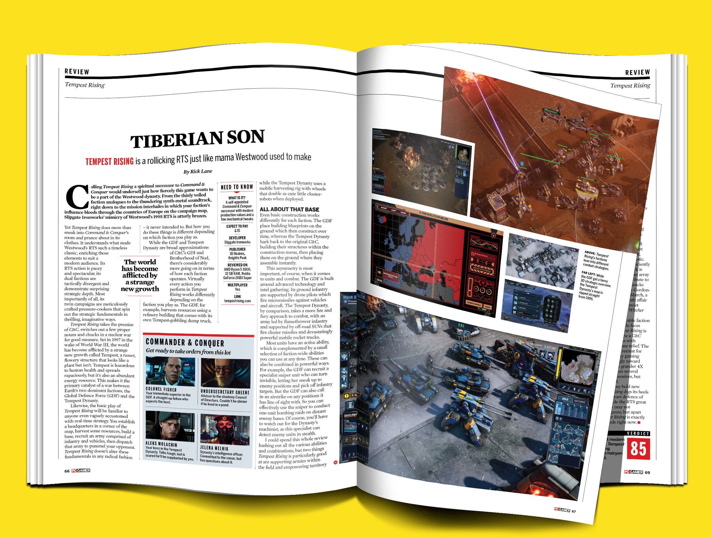 PC Gamer magazine 410 The Witcher 3: Wild Hunt - 10th anniversary
