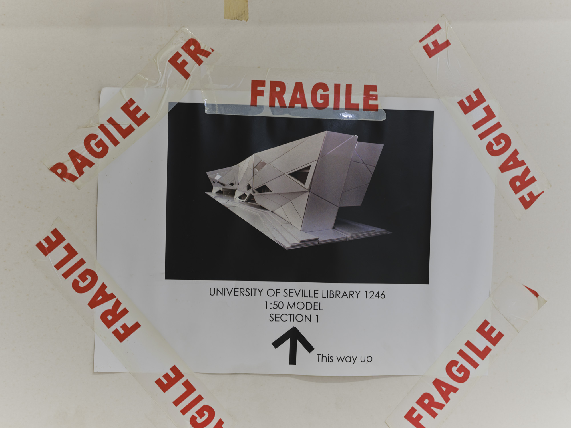 objects at the Zaha Hadid Foundation and archive in London, shot as still life
