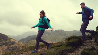 inov-8 VENTURELITE hiking collection, modelled by runners on a mountainside