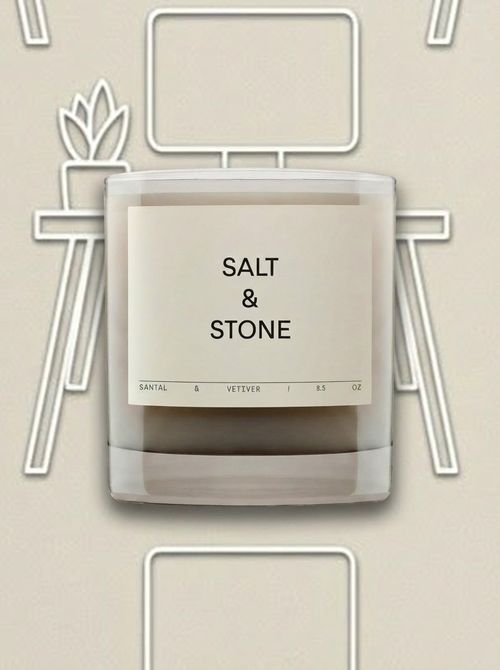 Salt & Stone Scented Candle
