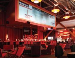 Casino uses AV for Dramatic Impact