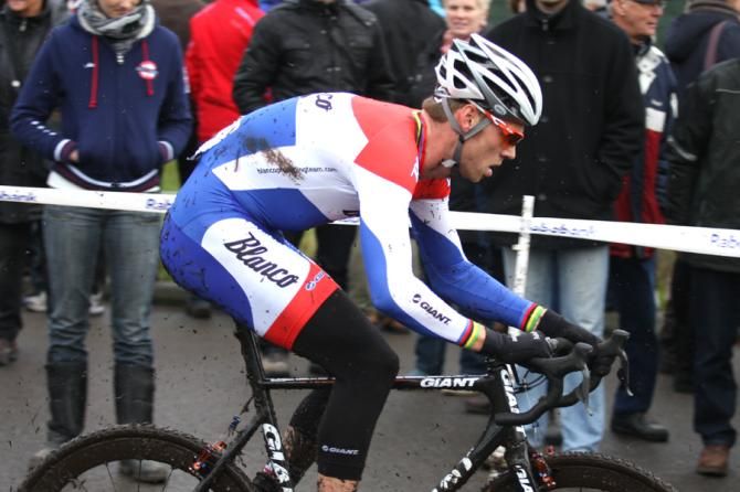 Lars Boom (Blanco) could only manage 16th