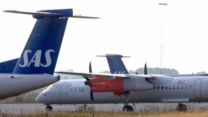 Scandinavian airliners operated by SAS 