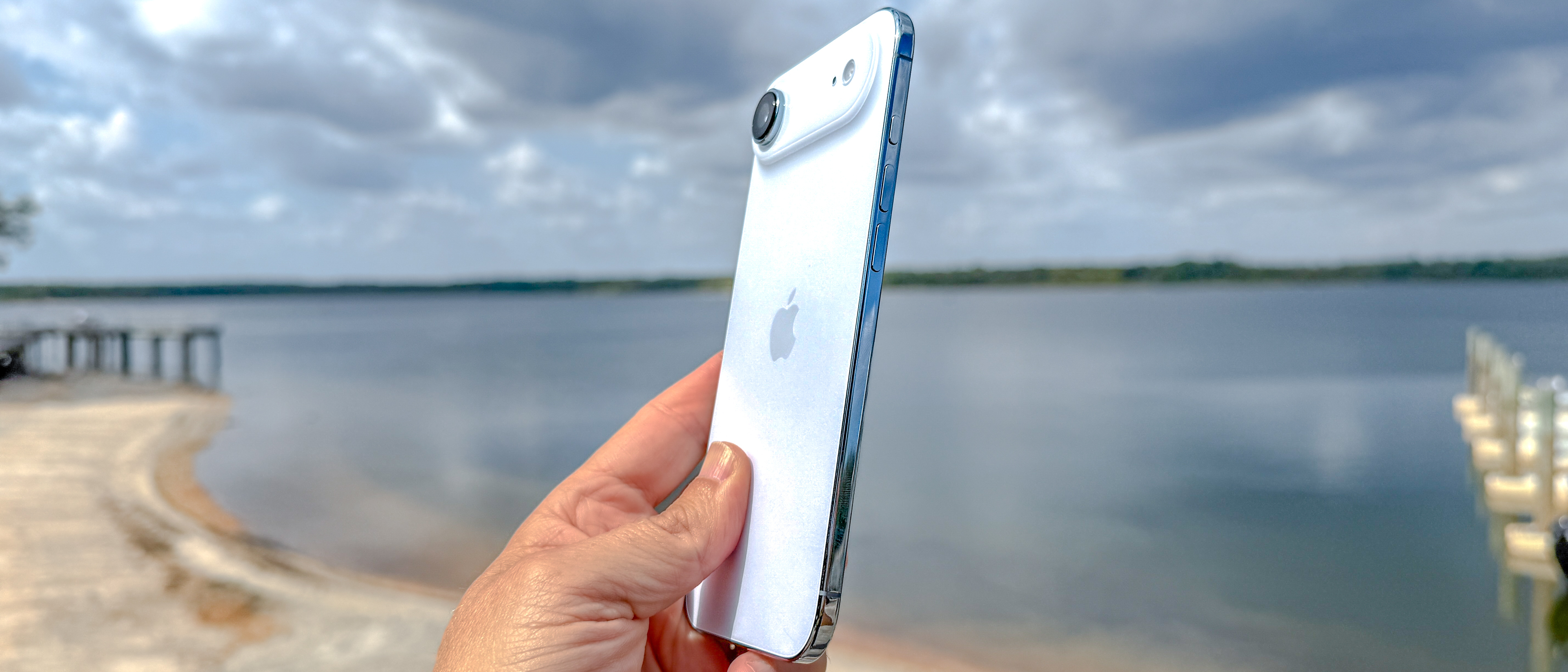 iPhone Air in hand 