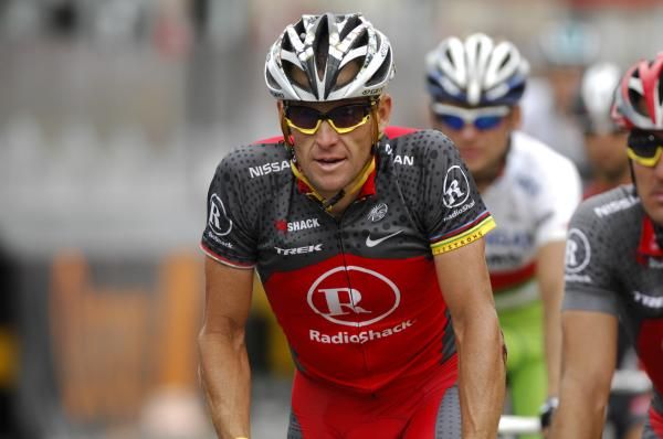 Lance Armstrong (RadioShack) had another dismal day