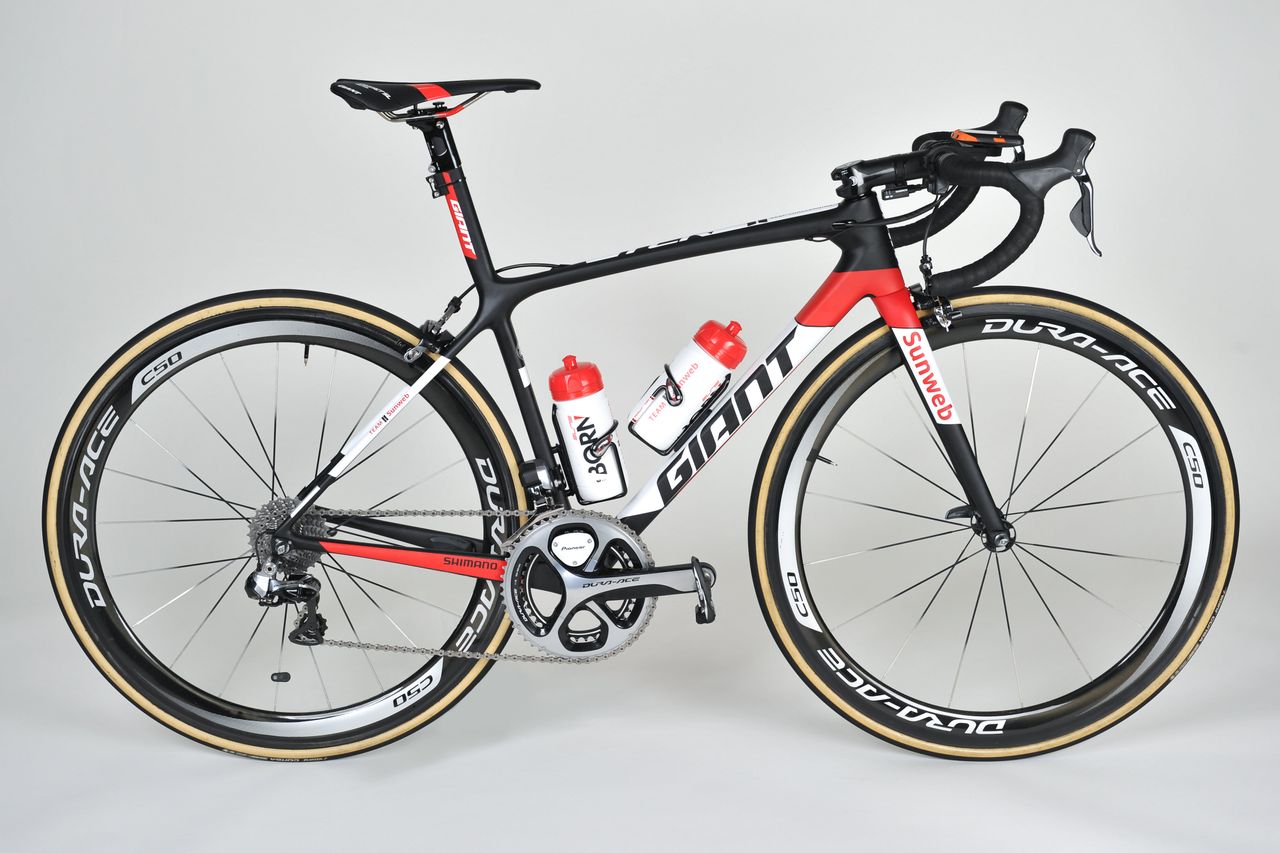 The Team Sunweb Giant bike